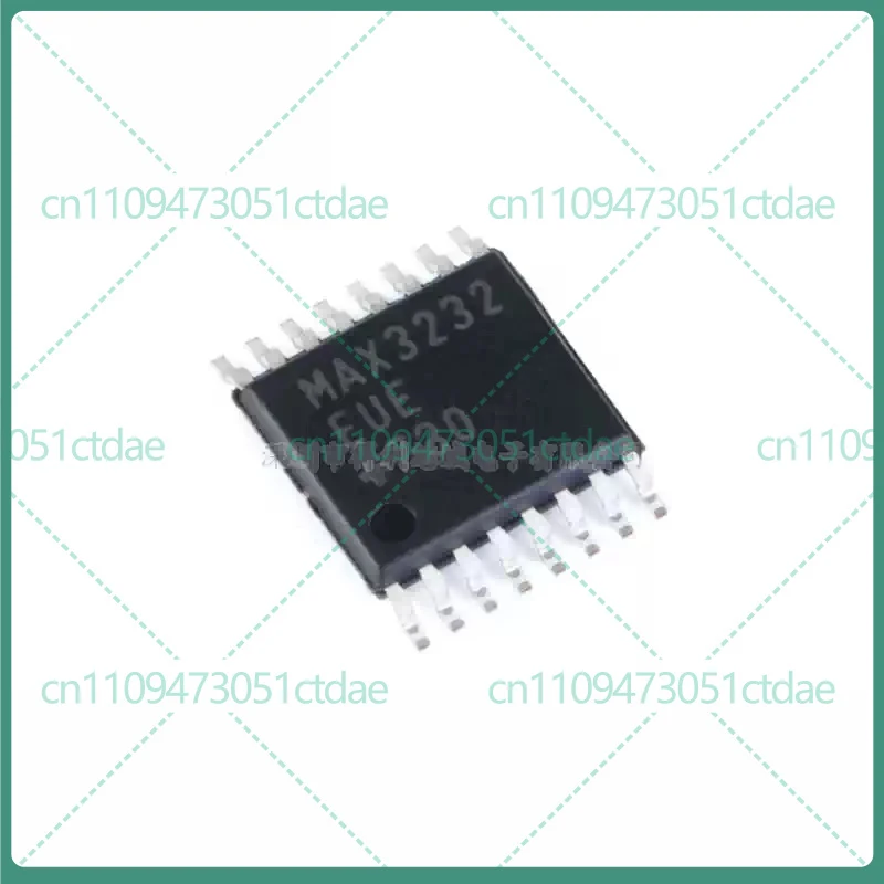 10-50pcs For MAX3232EUE MAX3232 TSSOP-16 3V-5.5V RS-232 Transceiver IC