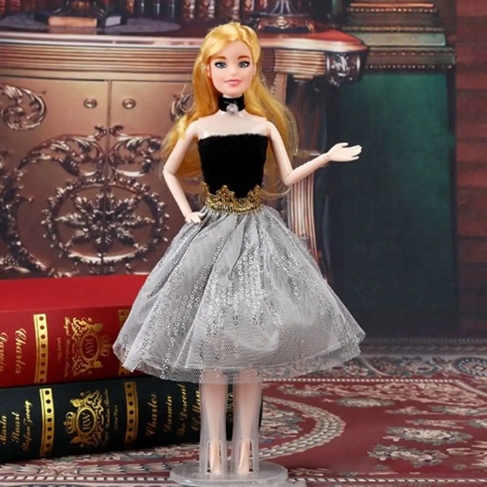 Fashion Party Elegant Clothes Garden Style Princess Mesh Dresses Suit for 30cm /for 1/6 BJD Dolls/for 11.5" Dolls