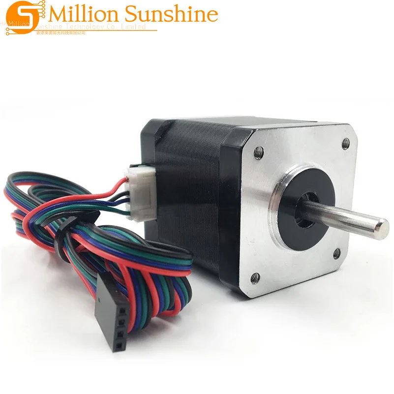 17 Stepper Motor 1.8° 17HS4401 1.5A 42N 38MM 2-Phase 4-Lead For CNC Roter Laser Engraving Machine 3D Printer Part XH-2.54