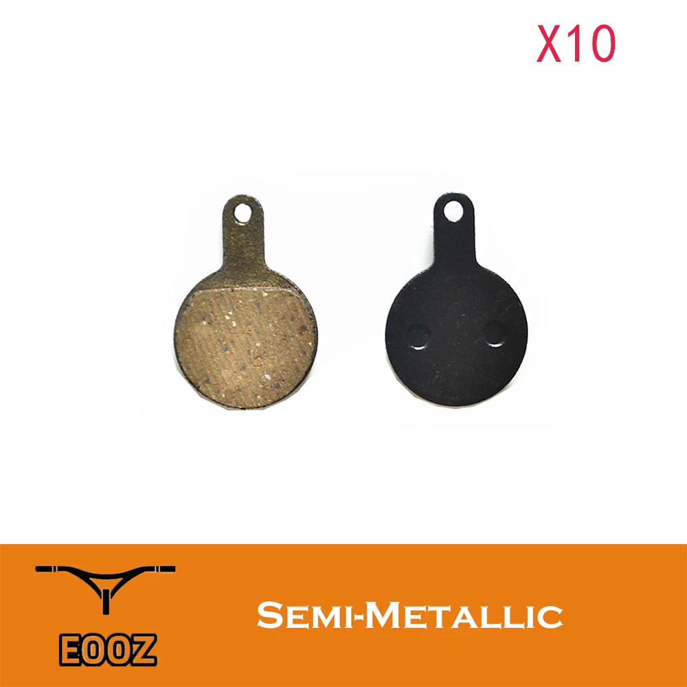 EOOZ 10 PRS WHOLESALE * Semi - Metallic bicycle DISC BRAKE PADS for NOVELA IOX .11