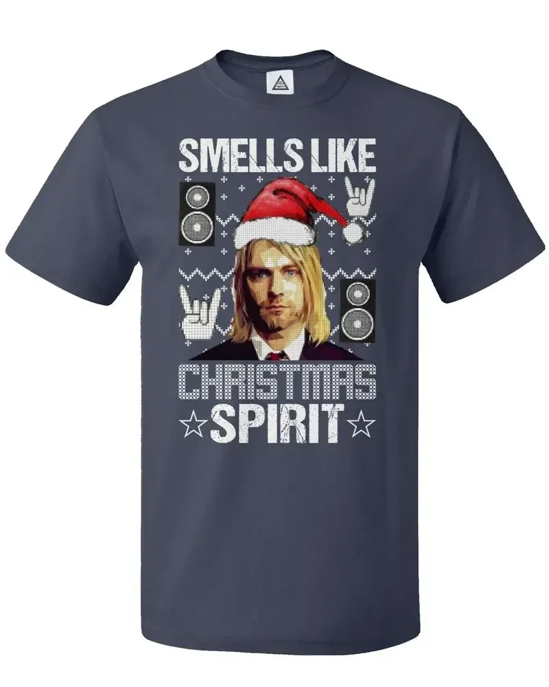 Smells Like Christmas Spirit Funny Unisex Tee Tshirt