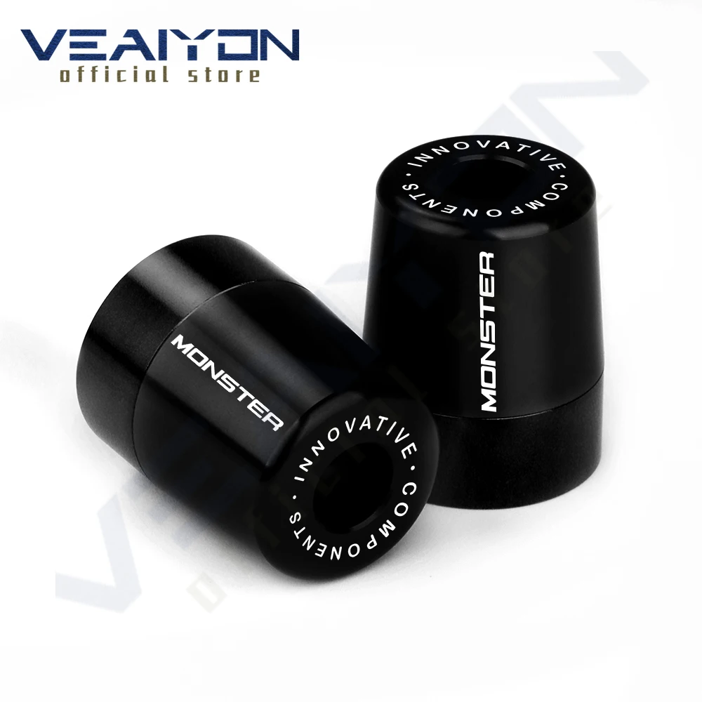 For DUCATI MONSTER Monster monster 696 796 821 1100 1200 motorcycle Grips Cap Plug Handle Bar End Weight Handlebar accessories