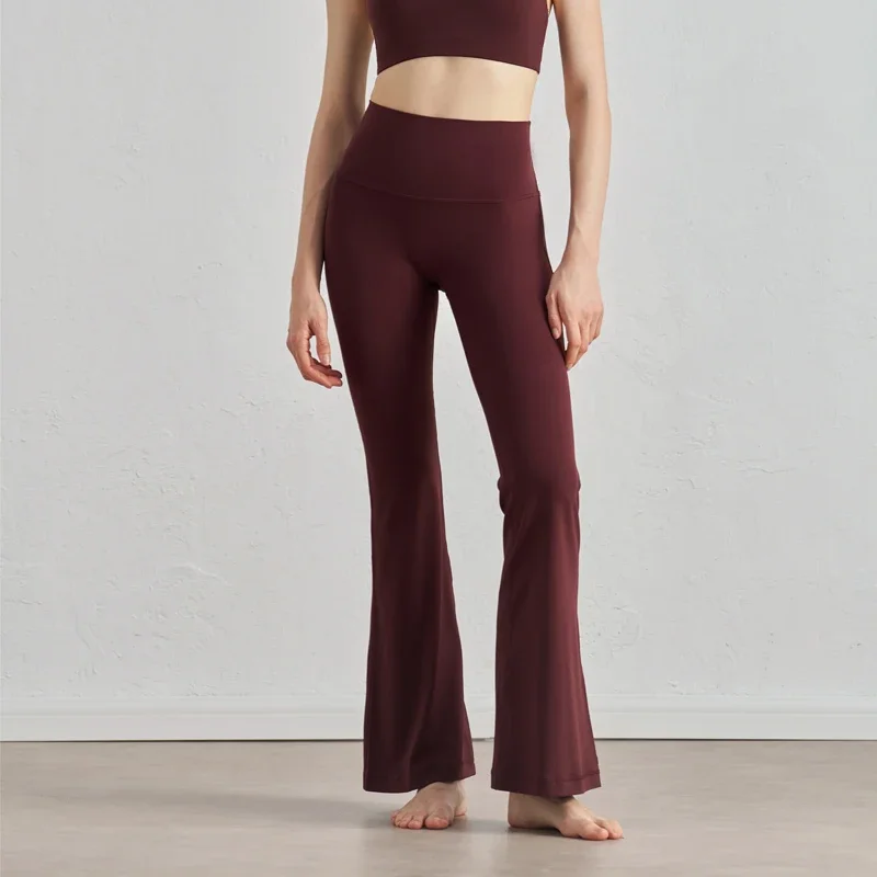 

VITALINOVO женские расклешенные леггинсы для тренировок без карманов, 29 дюймов, леггинсы с высокой талией, мягкие леггинсы без передних швов