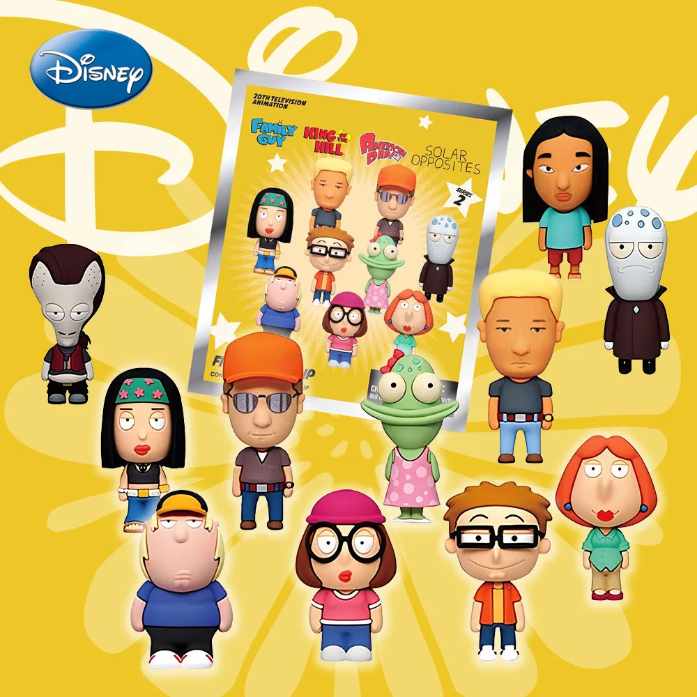 Fox Adult Animation Offiziell lizenzierter Blindbox-Schlüsselanhänger Meg Griffin Chris Griffin Lois Griffin Geschenküberraschung 1 Stück Disney