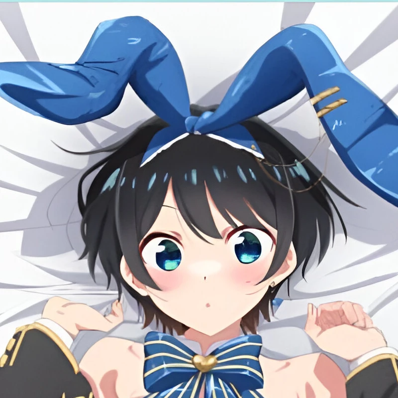 Ruka Sarashina Anime Dakimakura Pillow Cover Double Sided Print Hugging Body Pillow Case Multi Size 120-180cm