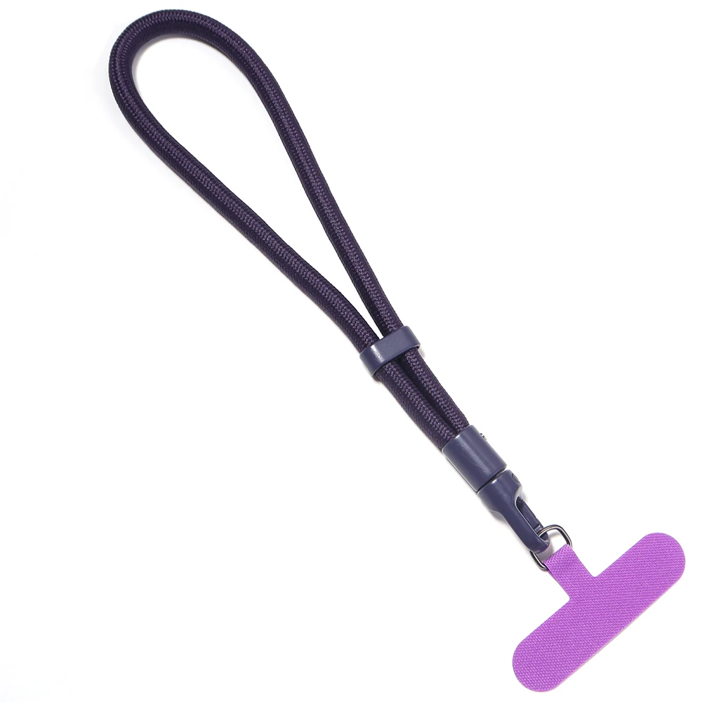 1Pc Colored Short Wrist Strap Universal Adjustable Lanyard