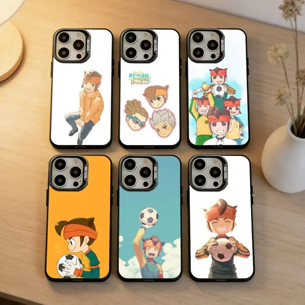 

F-Football I-InazumaS E-Eleven 11 Phone Case For IPhone 16 17 15 14 12 13 Pro Max Black Color Shockproof Cover