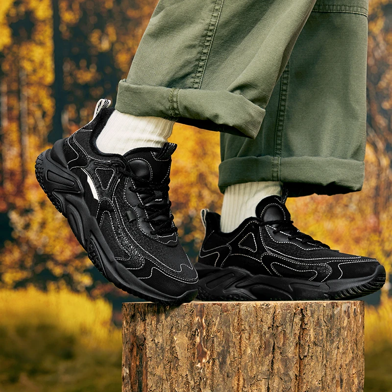 Xtep Cotton Shoes Women Warm Winter Sports Shoes Soft Wear-Resistant Female Comfortable Lightweight Sneakers 877418370016