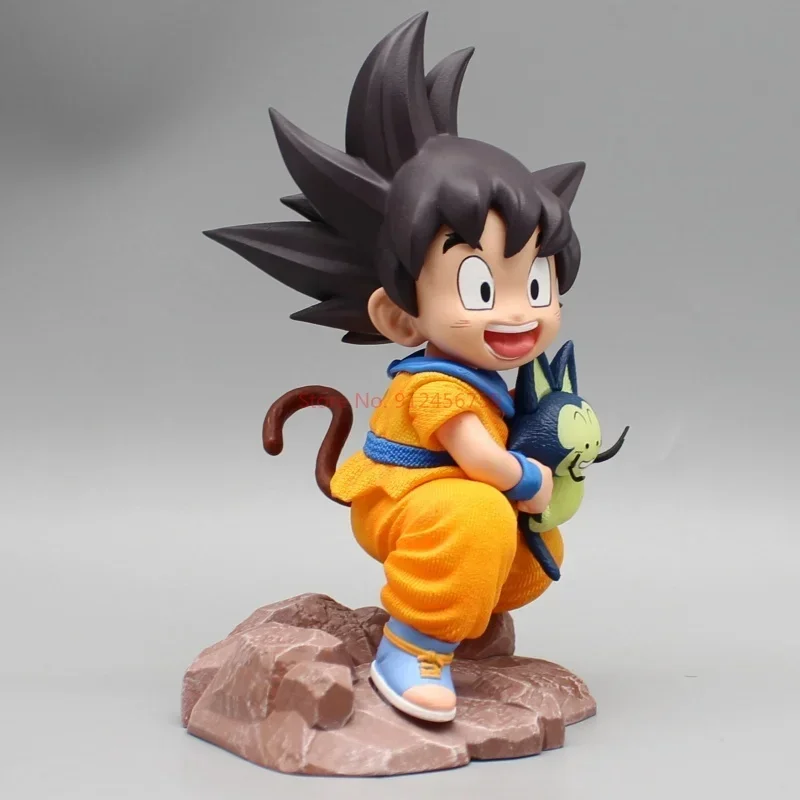 Figuras de acción de Dragon Ball para niños, modelo de colección de Pvc de Son Goku, regalo, 15cm, novedad de 2024