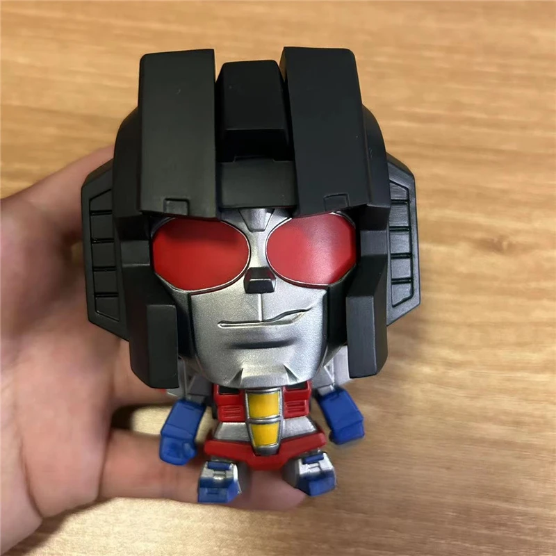 Transformers Q-version Cartoon Figure Optimus Prime Bumblebee Megatron Movable Joint Action Figure Model Toys Collect Ornaments