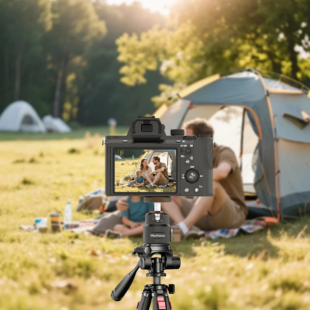 Kepala Bola Mini untuk Tripod - Fluid Head Tripod ulasan dan harga