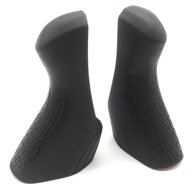 1Pair Textured Design Road Bike Handlebar Grips Silicone For 4700 5800 R7000 R3000 6600 Texture Model