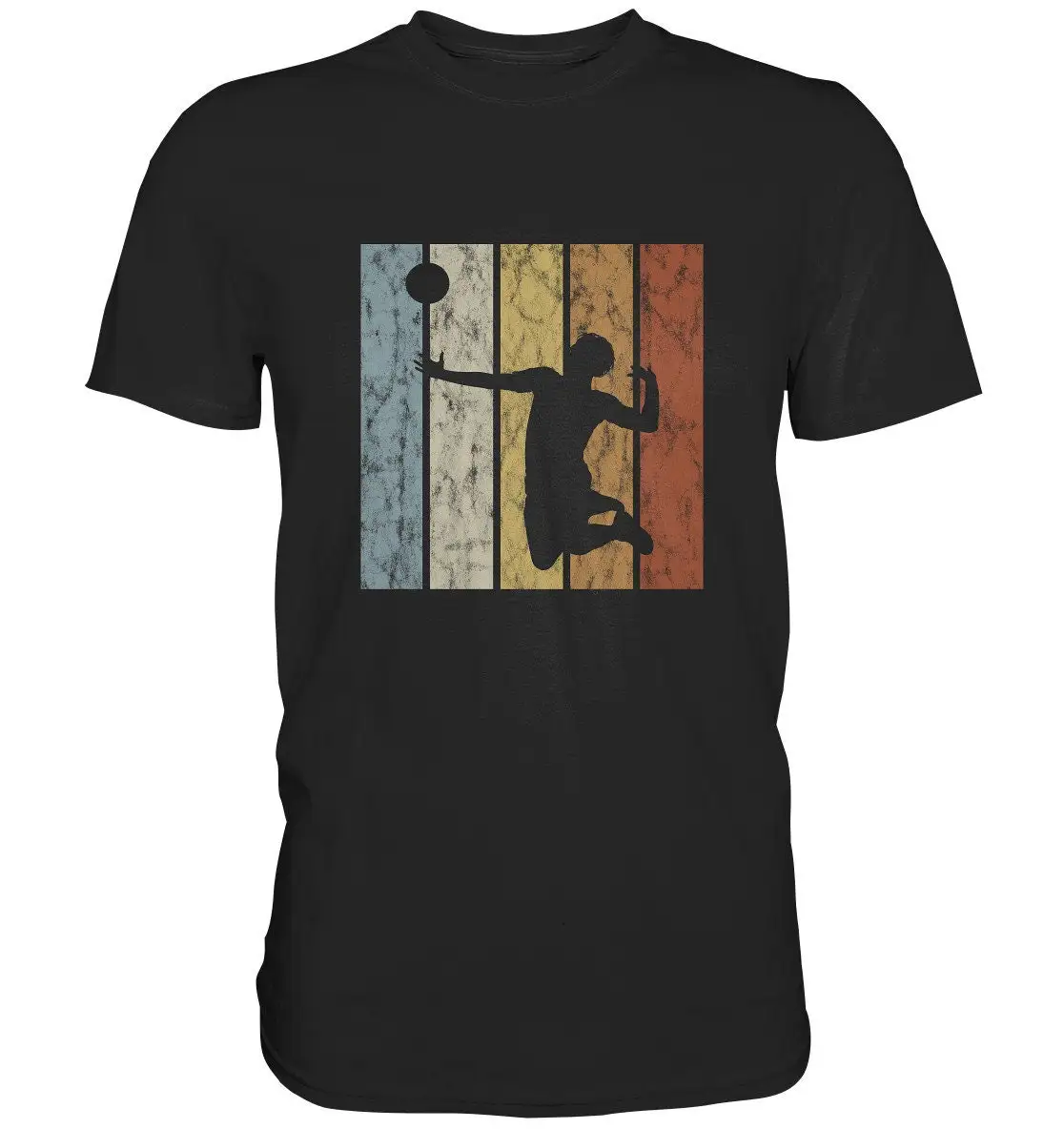 Volleyball Beach Retro Vintage T Shirt