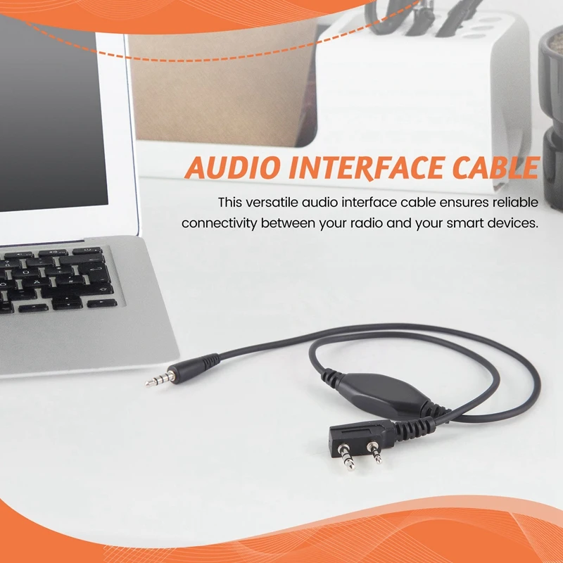 Cable de interfaz de Audio APRS-K1, accesorio para Baofeng/Kenwood/Wouxun/TYT Quansheng Android(Aprsdroid), IOS (Aprspro)