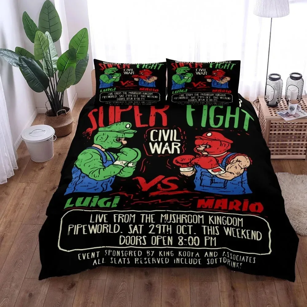 2026 Pool Game Duvet Cover Set King Queen Double Full Twin Single Size Bed Linen Set