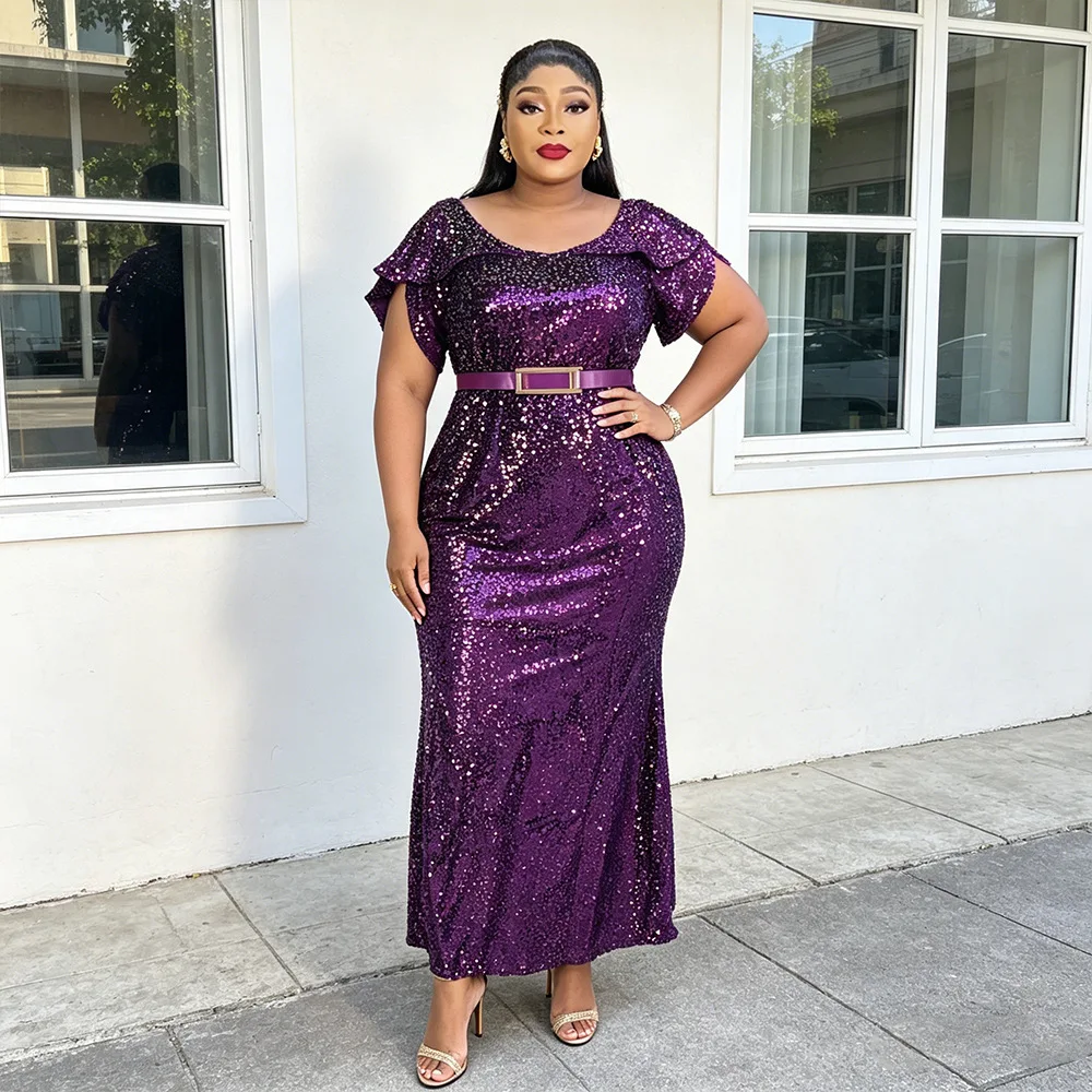 

Africa Clothing Elegant African Dresses for Woman Plus Size Turkey Wedding Party Evening Long Dress Dashiki Ankara Outfits Robe