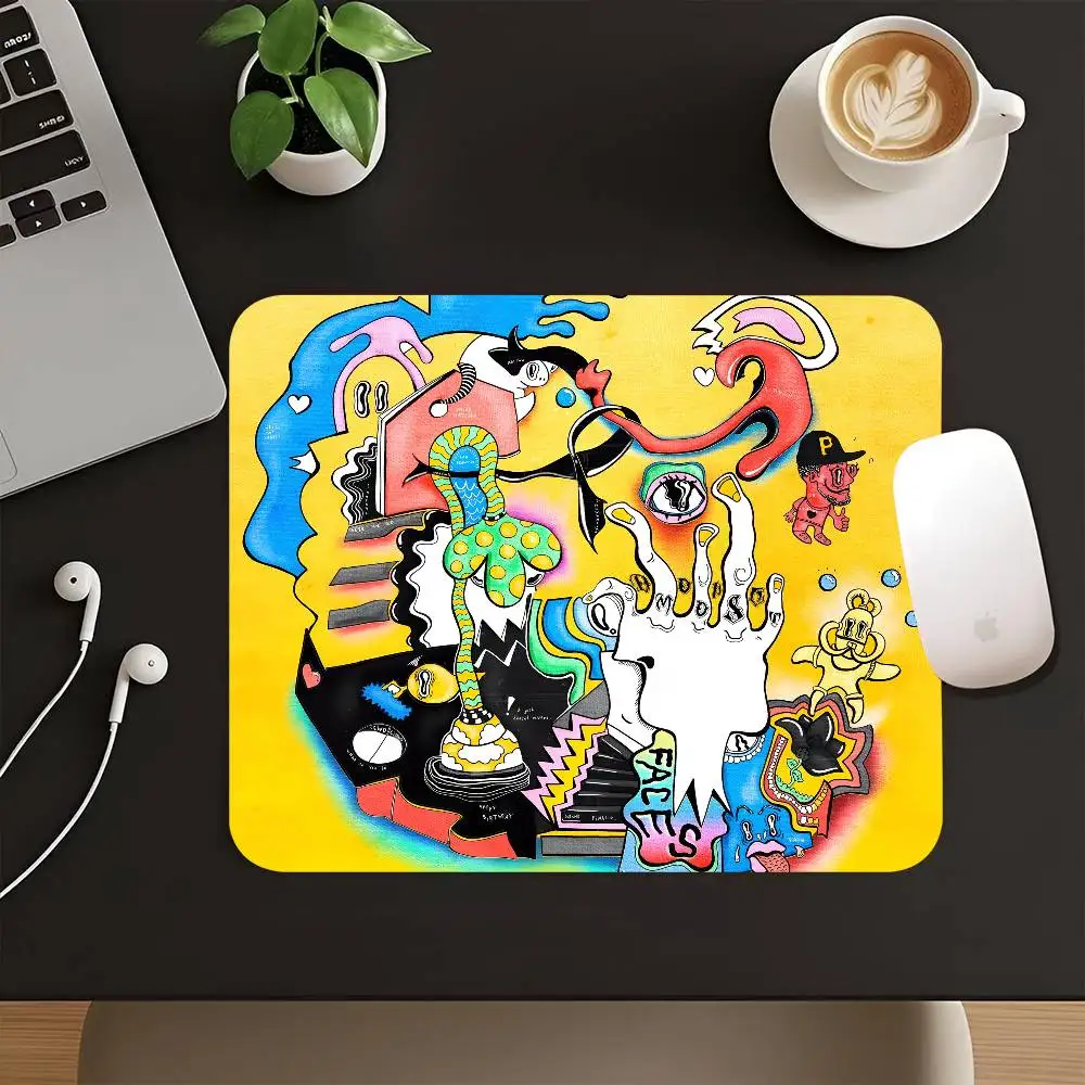 Singer Hot M-Mac Miller Mousepad Small LockEdge Mouse Pad For Gamers Computer Desk Pad Rectangular Anti-slip Rubber