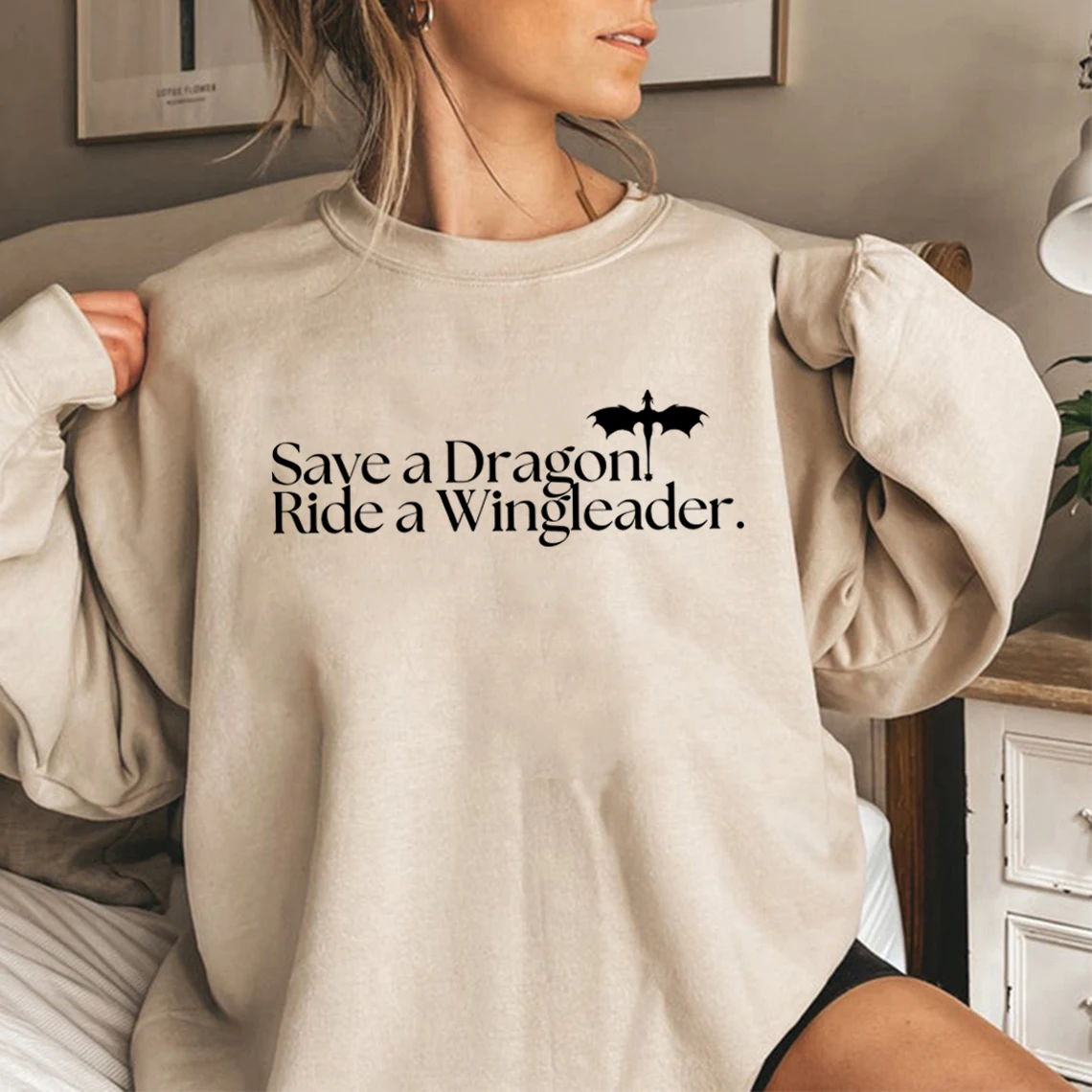 Толстовка Save A Dragon Ride A Wingleader, толстовки с железным пламенем и ониксом, толстовки унисекс с графическим рисунком, повседневные топы с длинными рукавами
