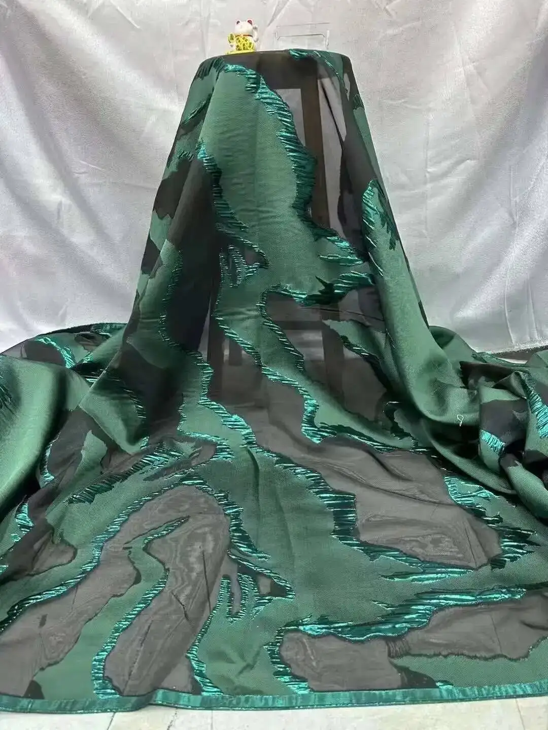 

African Brocade Lace Fabric Fashion Nigerian Brocade Lace High Quality French Jacquard embroidery Lace For Diy Sew Party Cloth