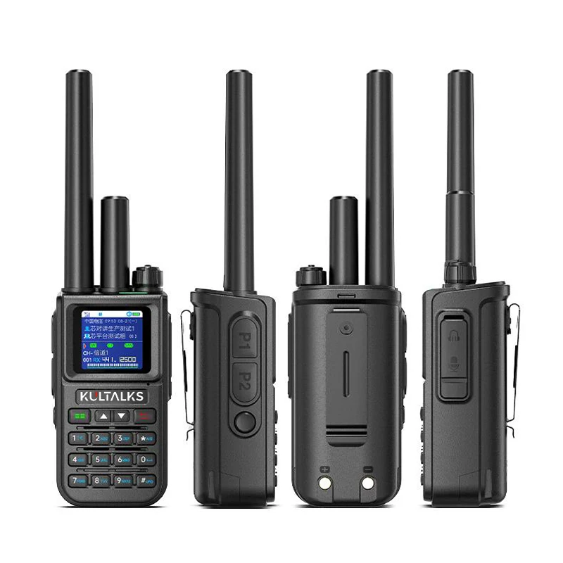 KP-991 Dual Mode 4G LTE Network 10W UHF Analog Two Way Radio Walkie Talkie