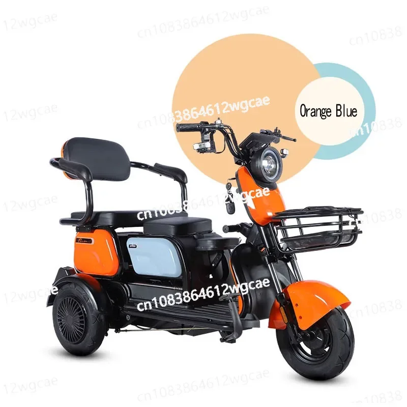 Electric Tricycles for Elderly Adults, Electric Scooters for Small Women To Pick Up and Drop Off Children At Home