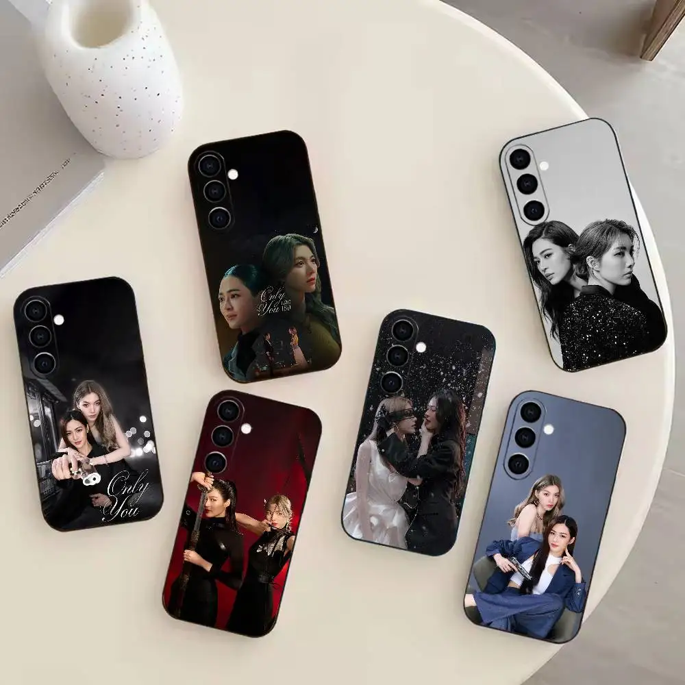 

Only you L-LingOrm Phone Case For Samsung GalaxyA13,21s,22,31,32,52,53,71,72,73,Soft Black Cover