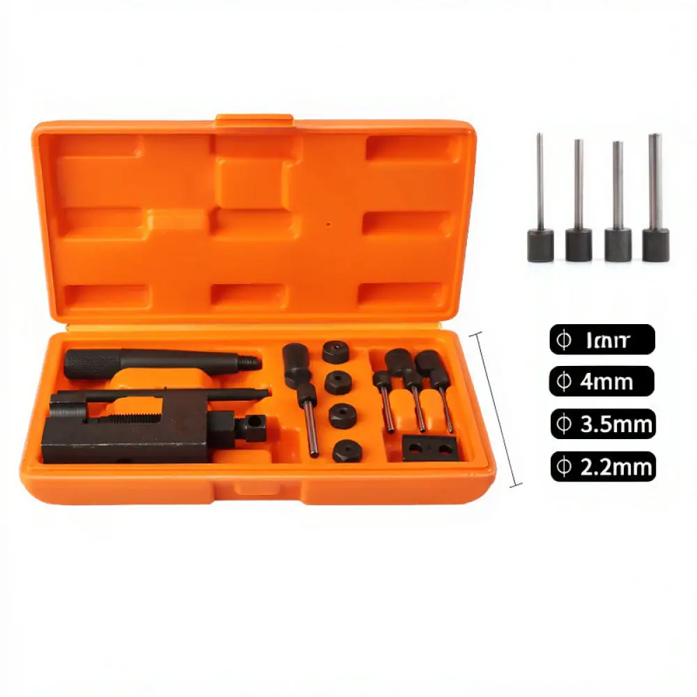 Precision Chain Removal Tool Set For For Musentang Bike Motorcycle Timing Link Cutter Repair Maintenance Device Accessory