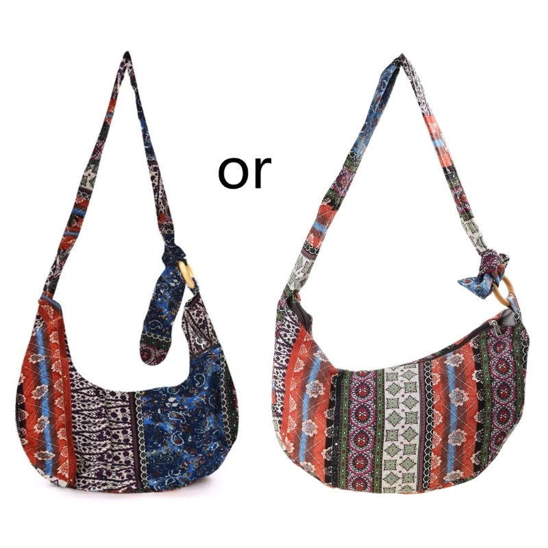 New Women Vintage Ethnic Shoulder Bag Crossbody Boho Hippie Tote Bags