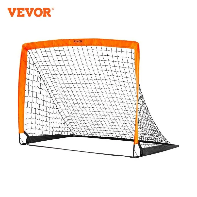 VEVOR Portable Soccer Goal Kids Backyard Soccer Net Foldable Pop Up Practice Mini Indoor Outdoor Soccer Goals With Carry Bag