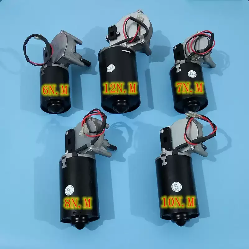 24V High Torque Garage Door DC Motor, 22N.m Worm Gear Drive Replacement Motor for Automatic Garage Opener