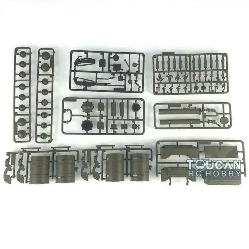 HENG LONG 1/16 Rosyjska dekoracja czołgu RC T72 Plastikowa torba na części 3939 TH16999-SMT4