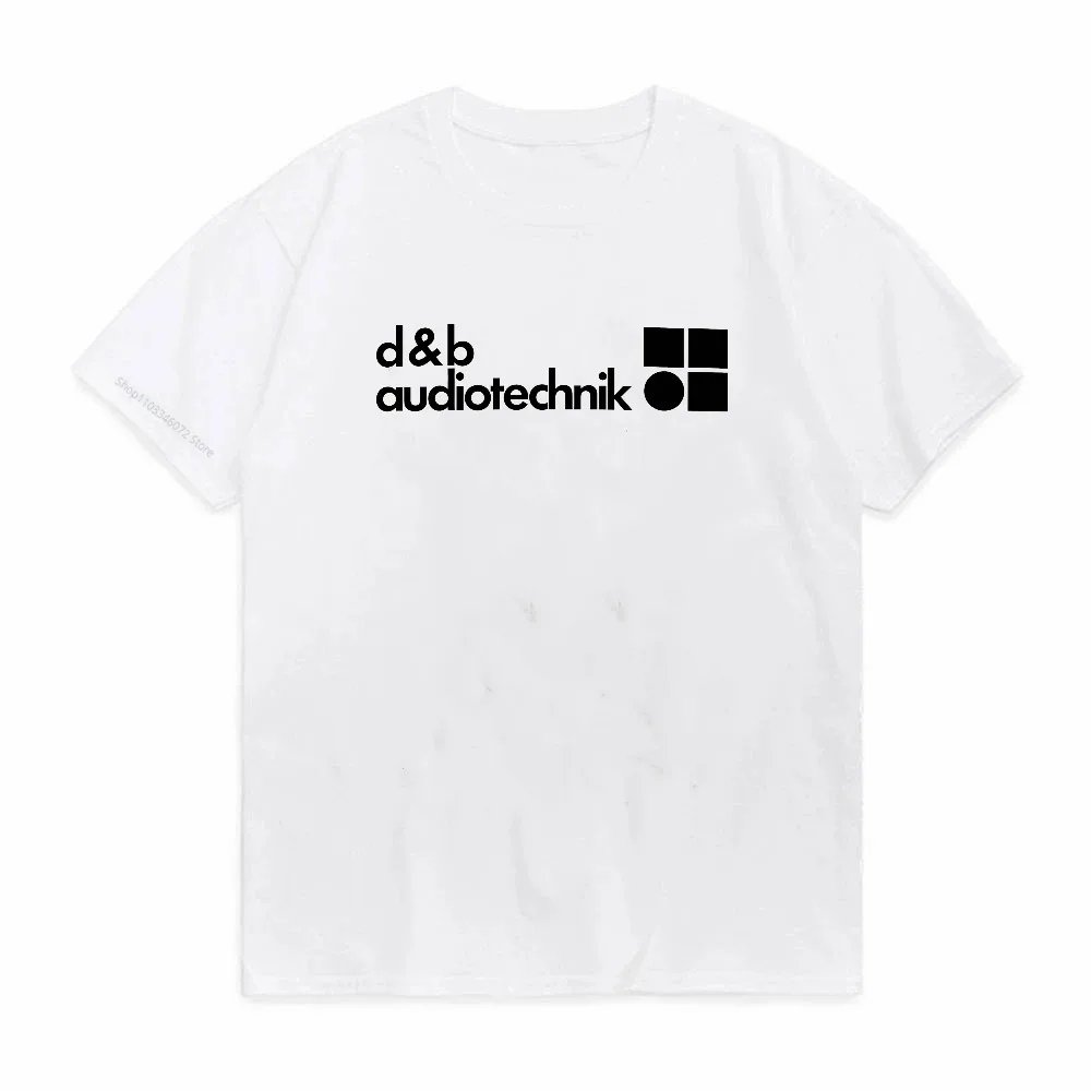D B Audio Technik Logo Vintage Washed T-Shirt Unisex Professional Gear Everyday Casual Streetwear Tee – Detail 4