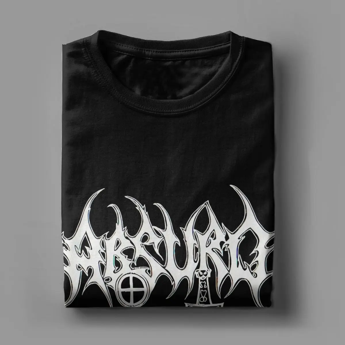 Werwolfthron Black Metal Band T-Shirt for Men Women Absurd Vintage Pure Cotton Tee Shirt Round Neck T Shirts Plus Size Clothes