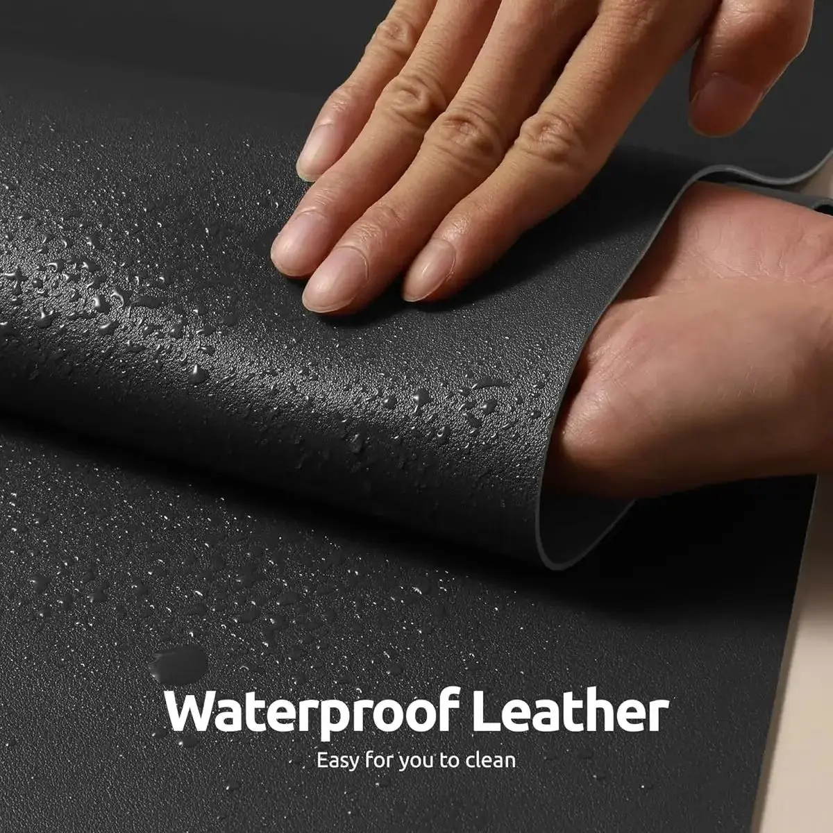 Flor estrelas coelho couro tapete de mesa protetor de mouse antiderrapante grande mouse pad casa & escritório tapete de mesa de couro do plutônio portátil