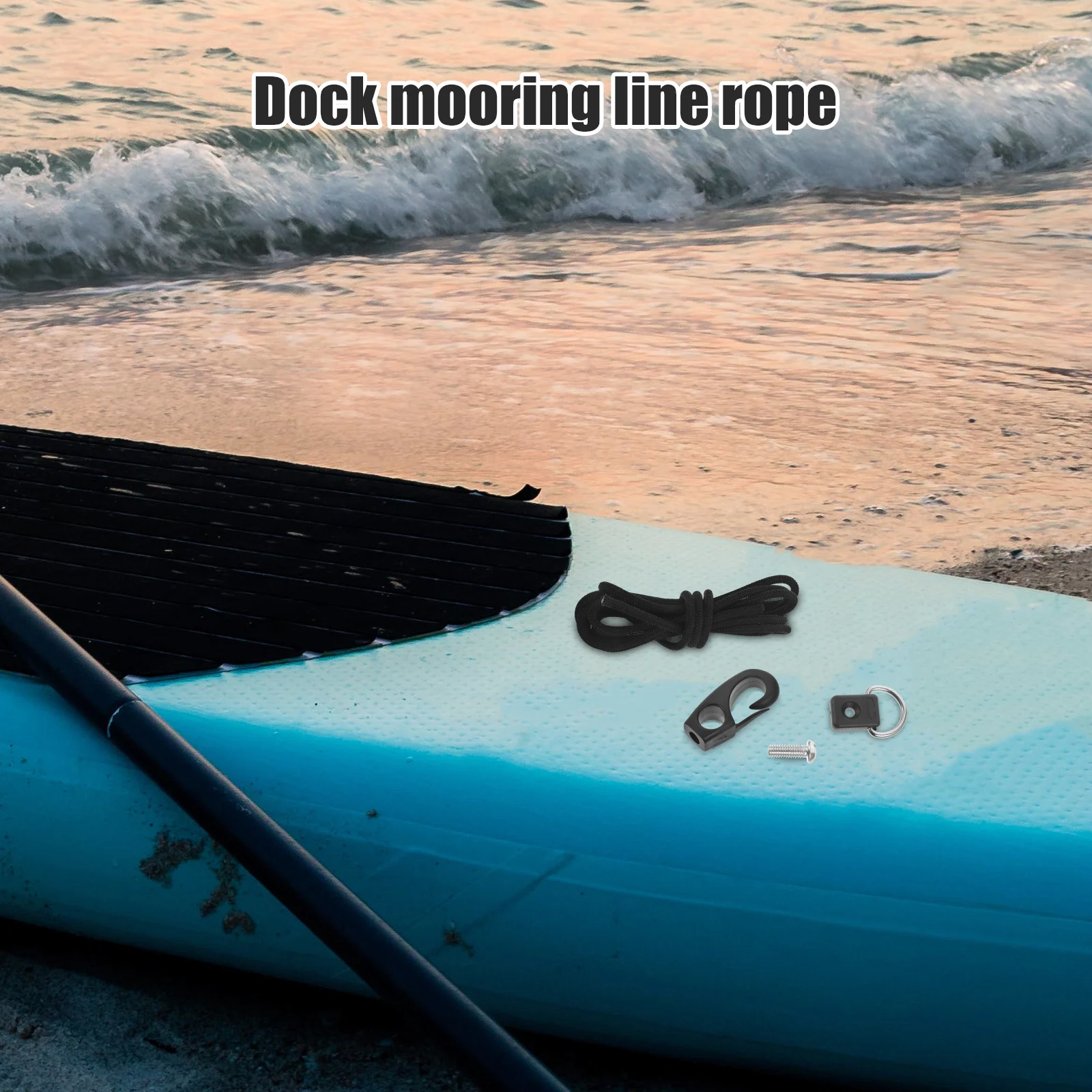 1 set Kayak Durable Marine Elastic Rope for Outdoor Boat Cord Boat Dock Mooring Mooring Cord Bungee Dock Line Supplies