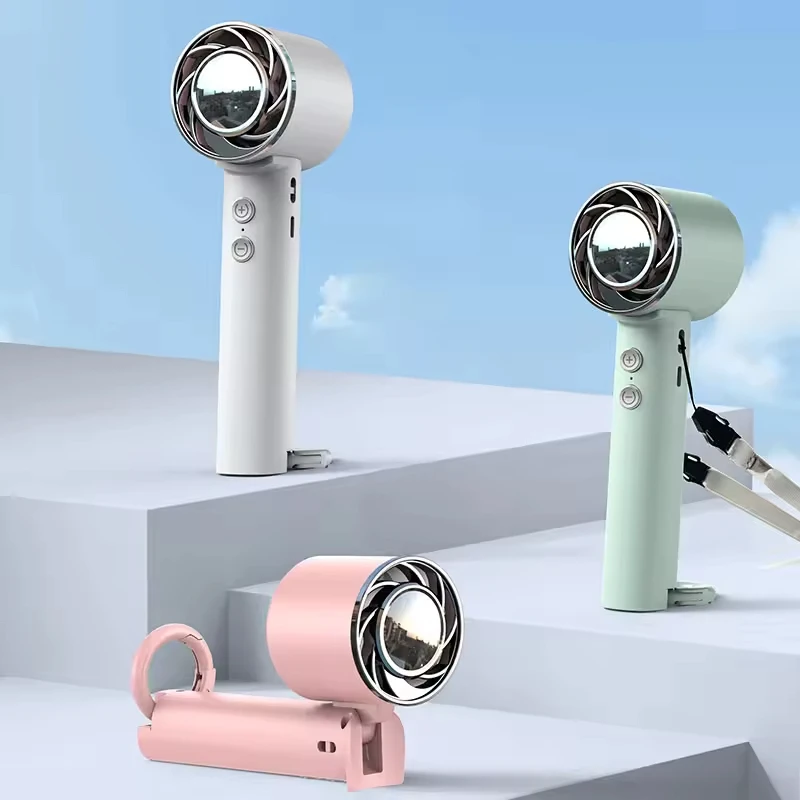 

13000 об/мин, уличный ручной зарядный вентилятор, 3600 мАч, 100 передач, портативный электрический вентилятор, высокоскоростной перезаряжаемый воздушный круглый ручной вентилятор