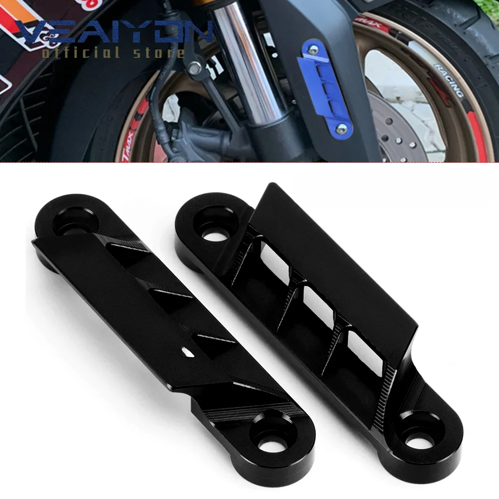 For TMAX530 SX/DX T-MAX560 TECHMAX TMAX 530 560 Motorcycle Accessories CNC Aluminum Front Axle Coper Plate Decorative Cover