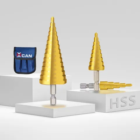 Ступенчатое сверло XCAN 3-32 мм для металла и дерева — изображение продукта