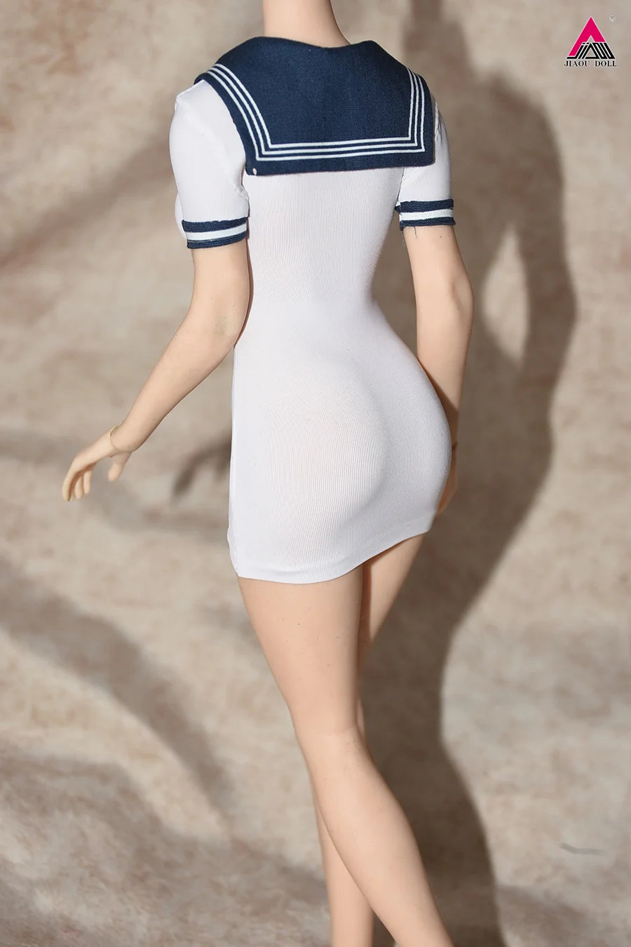 Customized 1/6 Tight Fitting School Uniform Sailor Outfit Clothes Model Fit 12'' Worldbox AT202 Female Soldier Action Figure