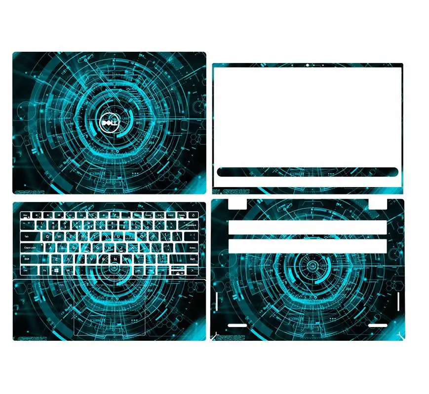 

KH Laptop Sticker Skin Decals Cover Protector Guard for DELL Inspiron 14 5420 (2022)