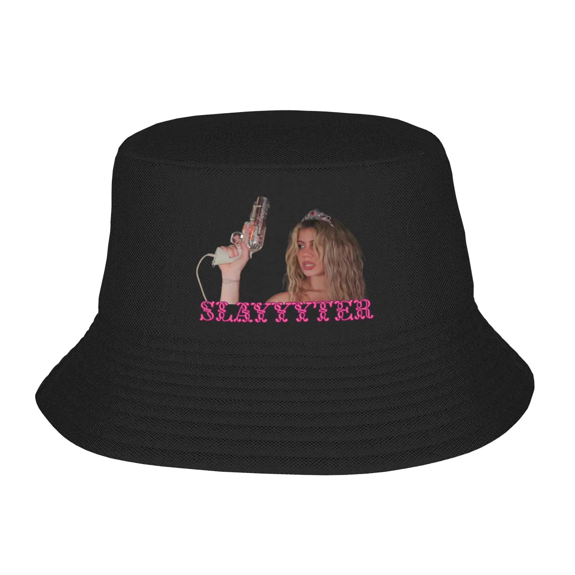 Girl Bucket Hat Cute Slayyyter Singer Summer Beach Vacation Getaway Headwear Outdoor Fishing Fisherman Cap  Bob Birthday Gift