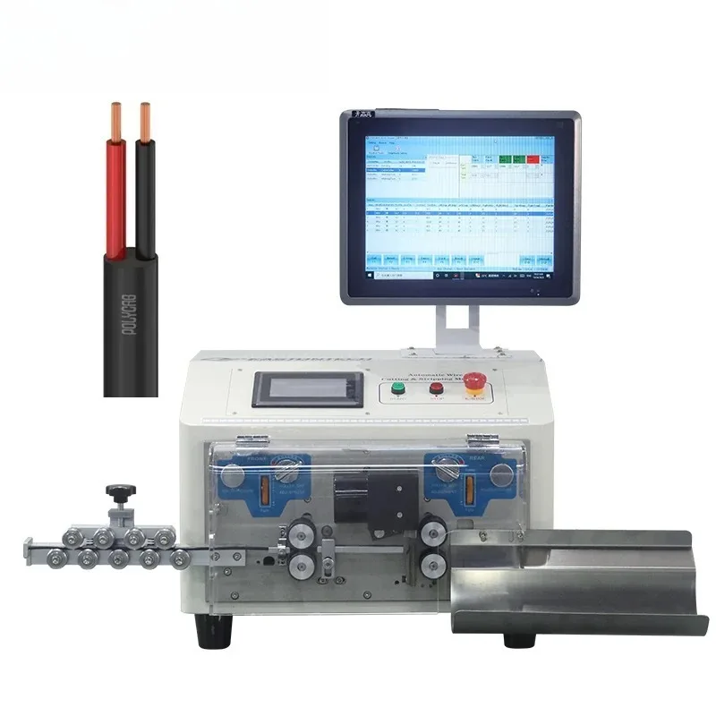 EW-3035+S Automatic Wire Cutting Stripping Machine for Cable Manufacturing Equipment with Intelligent Control System