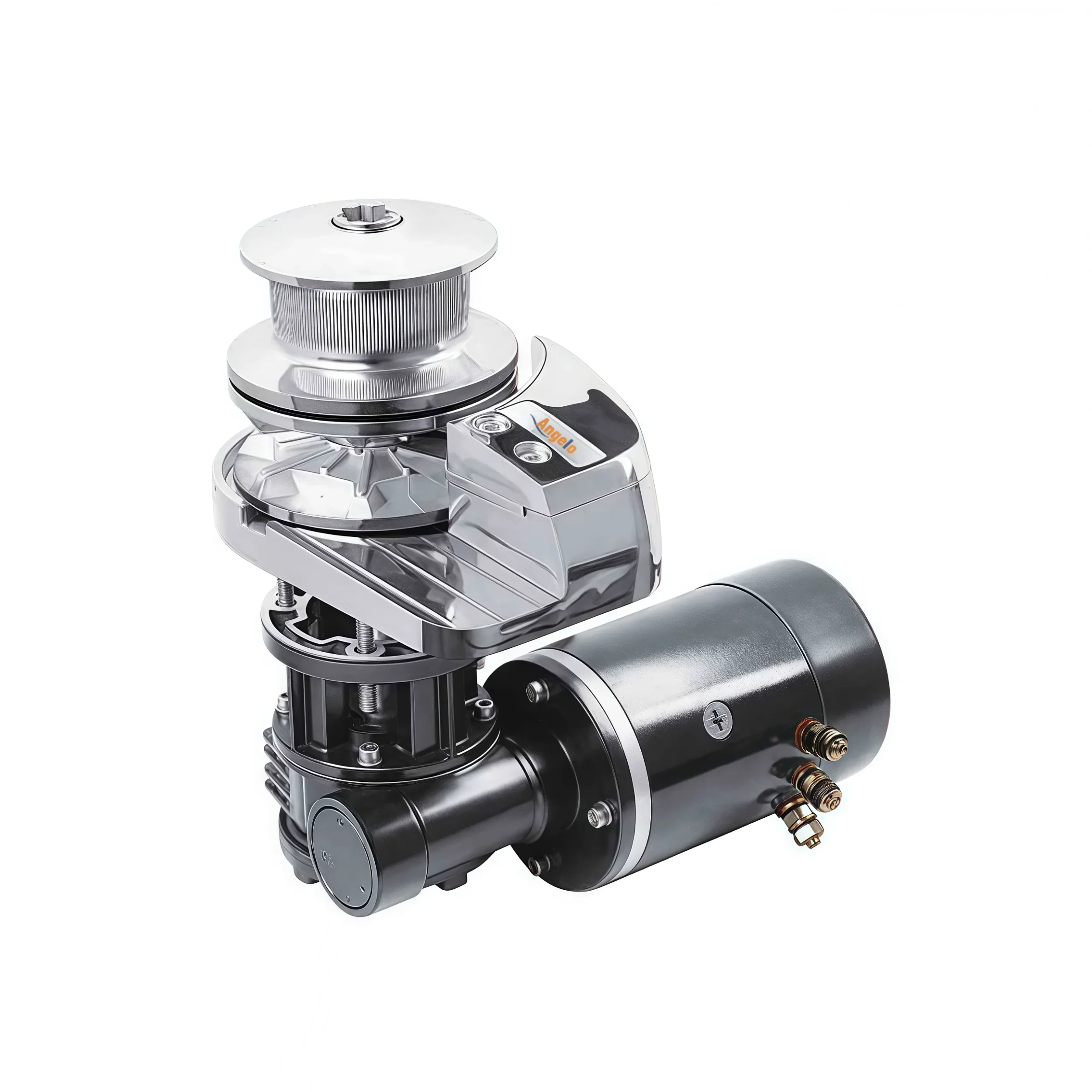 C1012C Vertical Boat Windlass 12V 1000W High-Speed Anchor Winch for 32–45 ft Yachts