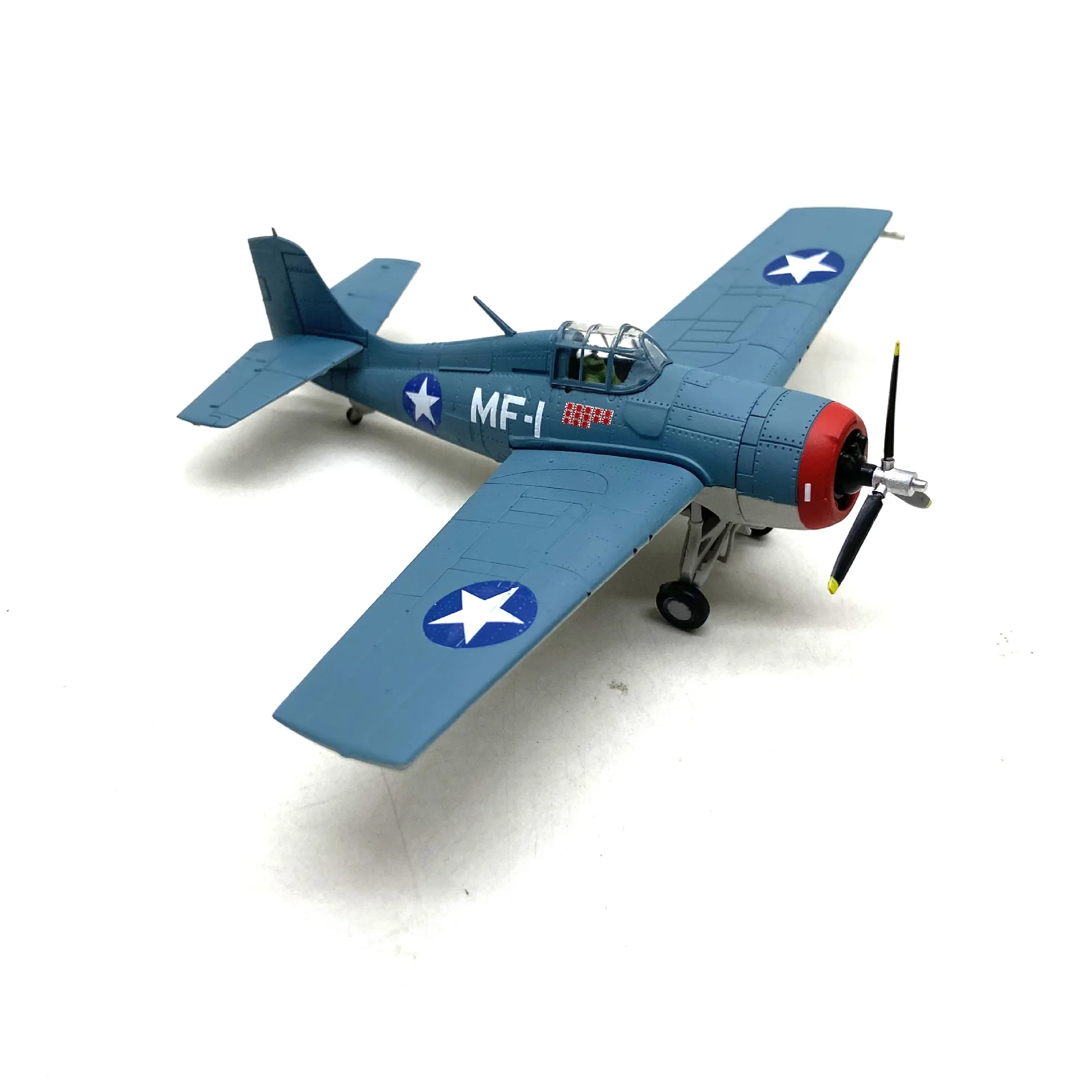 

​1/72 Scale Fighter Kids Plane Toy American F4 F-4 F4 Fighter Wildcat Carrier-based Alloy Aircraft Model with Stand Model Airpl