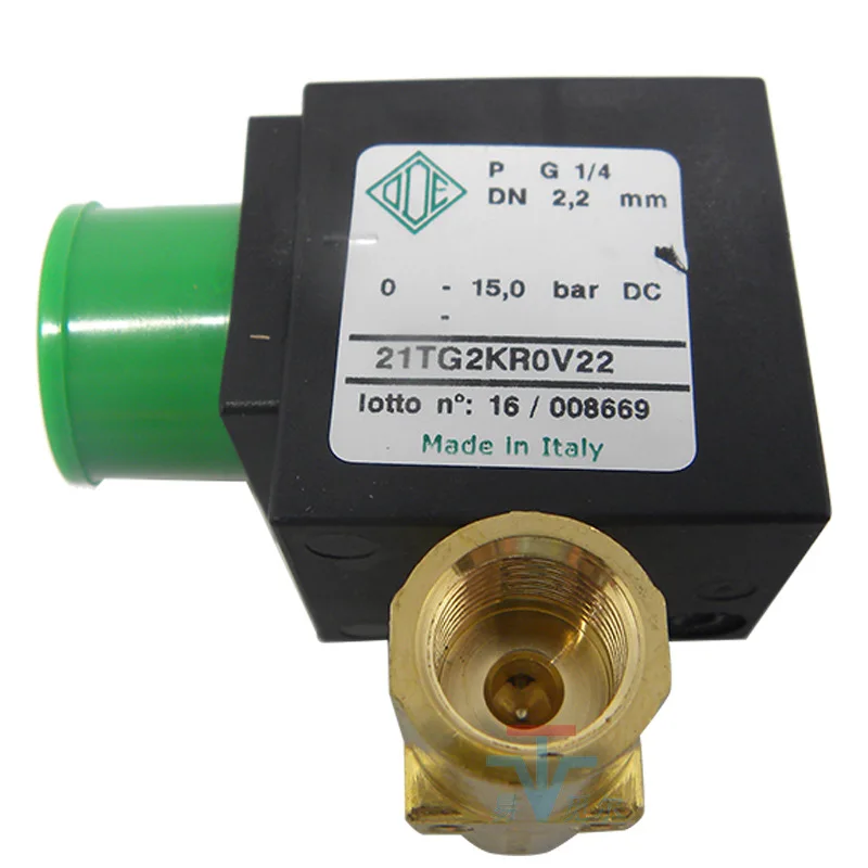 Electromagnetic Valve 21tg2kr0v22 2 Minutes 220v Imported Brass Two Way Electromagnetic Switching Valve