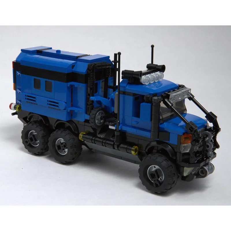 

MOC-142148 Classic New Blue Truck Building Block Model 636 Parts Boys' and Children's Birthday Building Block Toy Gift