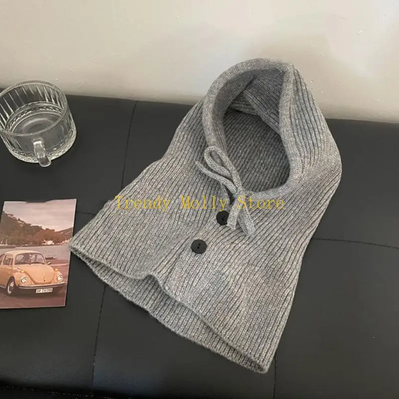 N5kb الشتاء قبعة هوديي متماسكة الحفاظ على دافئة بالاكلافا العنق المقاومة للرياح حماية قبعة للبالغين