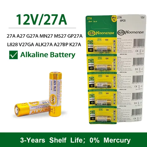 12V 27A L828 알카라인 배터리 G27A MN27 MS27 GP27A A27 V27GA A27BP K27A VR27 초인종 경보 전원 원격 제어 완구 12V 27A L828 알카라인 배터리 G27A MN27 MS27 GP27A A27 V27GA A27BP K27A VR27 초인종 경보 전원 원격 제어 완구