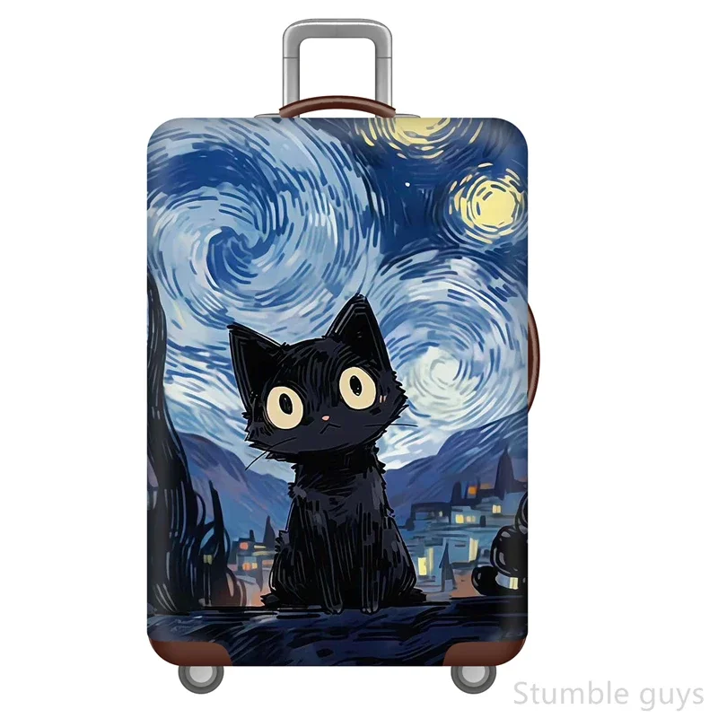 

Heavy Duty Stretchy Suitcase Protector Protective Anti-Dust Elastic Luggage Cover Reliable For All Travel Styles 18-32 Inch