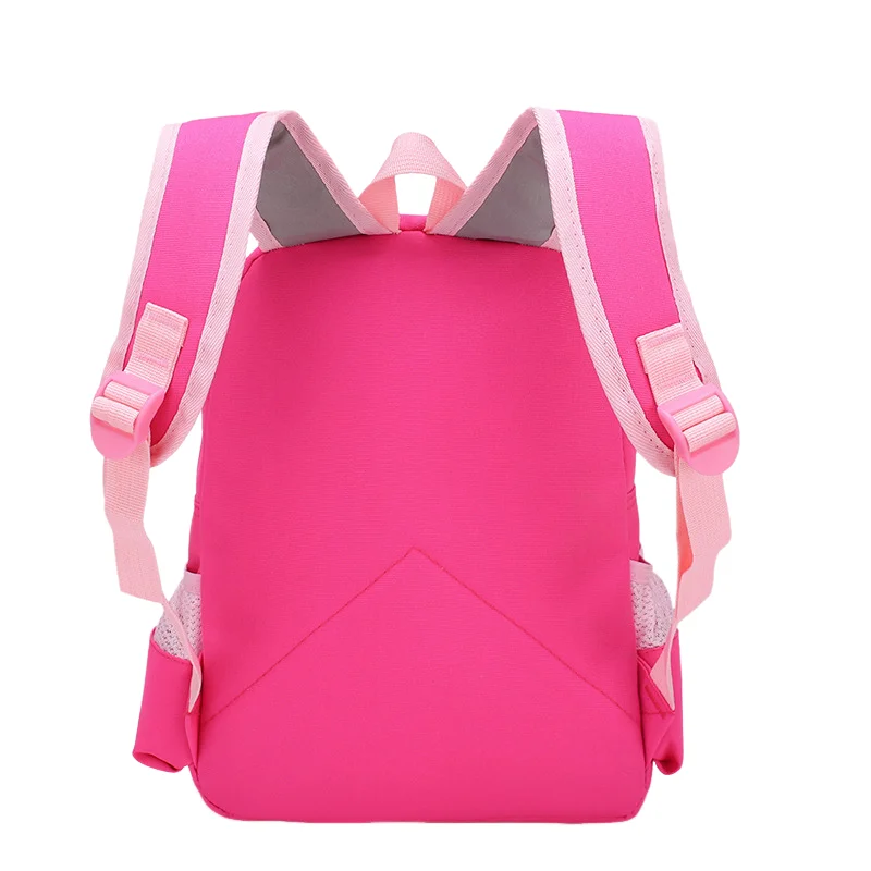 Sanrio Hello Kitty and Spiderman Double-shoulder Backpack Kawaii Cartoon Design pink School Bag for boy girl Travel Bag Gift image 6